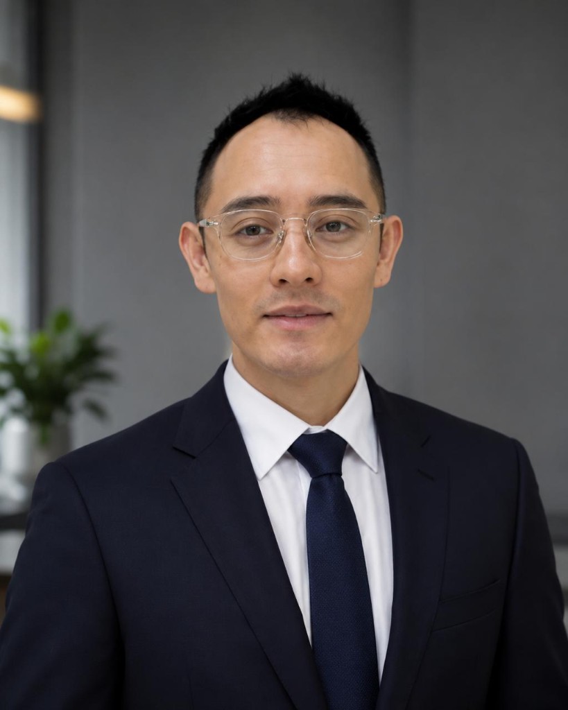陈明佳 Eric Chen 标准头像，瑞讯RWA亚洲区副总裁，瑞讯国际亚洲发展科技有限公司 COO
